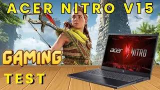 Тестирование Acer Nitro V RTX 3050 Gaming 🎮 Оцените её игровую производительность 🔥