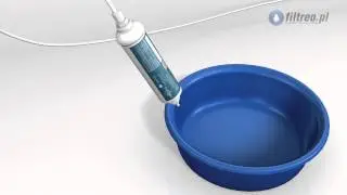 Instrukcja wymiany filtra wody w lodówce LG, filtr zewnętrzny, przepływowy, na wężyk SLG-2012