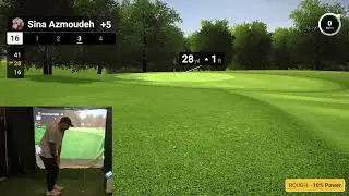Golf - Break 76 - Broken Tee - Golf Lab - Garmin Simulator