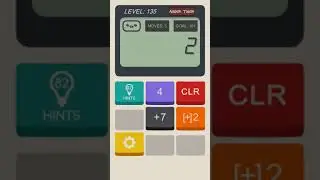 Calculator: The Game - Level 135 walkthrough