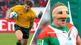 Rugby Players Playing While Injured