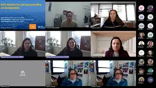 Virtual Training for Service Providers on Immigration