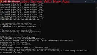 How to make a working dedicated server on CSGO with the new app