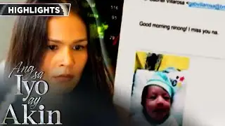 Ellice sees Marissa's message to Gabriel | Ang Sa Iyo Ay Akin
