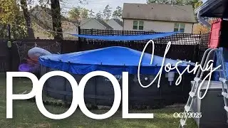 How I Closed My Pool CHEAP Using Amazon Hacks & a Bargain Tarp!