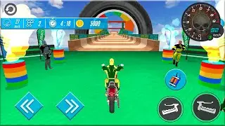 Stunt Bike Race 3D - Motor Bike Simulator Games Android Gameplay