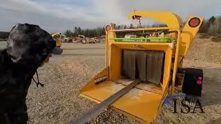 5108 - 2019 Altec DC1317 Towable Wood Chipper will be sold at auction!