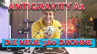 Antigravity A1: Weltneuheit 8K 360 Drohne ausgepackt + erste Infos
