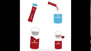 GIF animation of the product for the site