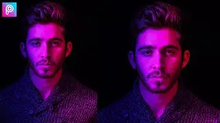 Easy Method For Portrait Dual Lighting Effect in PicsArt  || PicsArt Photo Editing Tutorial |