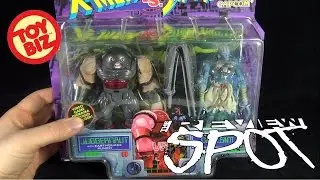 Retro Spot - Toy Biz X-men VS Streetfighter Juggernaut VS Dhalsim (1998)
