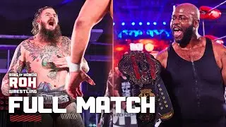 FULL MATCH Shane Taylor vs. Hirooki Goto vs. Jeff Cobb vs. Brody King | ROH World TV Title #WotW 19