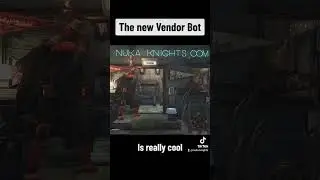 The new atomic shop vendor bot is really cool! #Fallout76