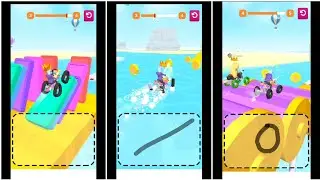 Level 3&4 Scribble Rider Walkthrough | Scribble Rider Gameplay