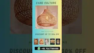 Lampshades super bonanza offer #lampshade #cane #rattan #webbing #nightlamp  #interiordesign