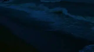 Gentle Waves on a Hidden Cove | Relaxing Night Ocean Sounds for Rest