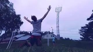 Прикольные удары по воротам.