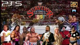 Ric Flair&Mountie&Warlord&Ted DiBiase vs Piper&Bret Hart&Virgil&British Bulldog-/WWE 2K25/PS5
