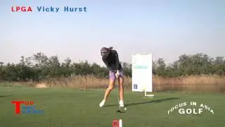 LPGA투어 비키 허스트(Vicky Hurst) 골프스윙