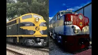 The Overland (Audio Only) -  S and 930 Classes at Coromandel South Australia on 7 January 1988