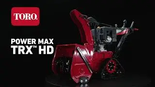 Fraises &agrave; neige &agrave; chenilles Toro&reg; Power Max TRX HD French