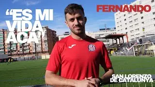 Fernando, de Turdera a Barcelona | El equipo como refugio lejos de casa