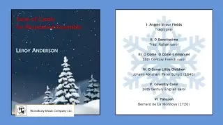 Suite of Carols for Woodwind Ensemble by Leroy Anderson