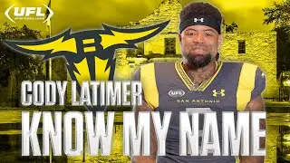 Brahmas' WR Cody Latimer on HUNGER for football and playing with Wade Phillips | Know My Name
