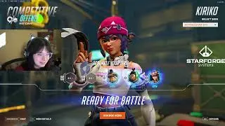 22K Heals! Aspen Insane Kiriko Season 8 Overwatch 2 Top 500 Gameplay
