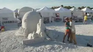 Siesta Key Crystal Classic Winning Sculptures 2014