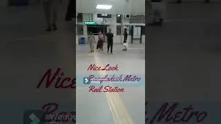 Very Nice Look Bangladesh Metro Rail Station ।। খুব সুন্দর দেখাচ্ছে বাংলাদেশ মেট্রোরেল স্টেশন#Shorts