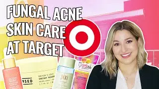 FUNGAL ACNE SAFE Skin Care Routine + Beauty Products at TARGET | Come shopping with me! 2020 Update!
