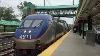 MARC HD 60fps EXCLUSIVE: Penn Line Train 435 Forgets To Stop @ Halethorpe & Doubles Back