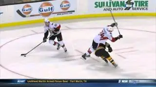 Brad Marchand flips Mark Borowiecki 12/29/15