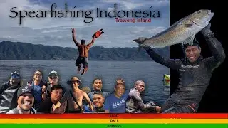 Spearfishing in Alor, Treweng island.
