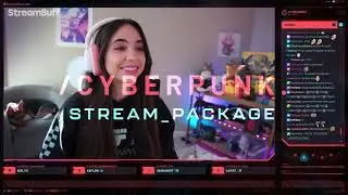 CYBERPUNK | NEW Animated Stream Package