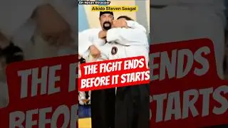 Aikido Steven Seagal How block a punch Street fight defenseSelf defense techniques Fighting bigger