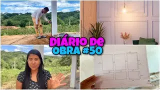 Diário de obra #50 - Boiserie da cozinha | Projeto do nosso boiserie | adubamos as gramas | 🙏🏽❤️