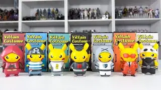 Распаковка и обзор виниловых фигурок в костюме злодея из Pok&eacute;mon Pikachu