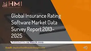 Global Insurance Rating Software Market Data Survey Report 2013-2025