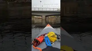 Paddling in 100 cities: Karlstad - current under the bridge