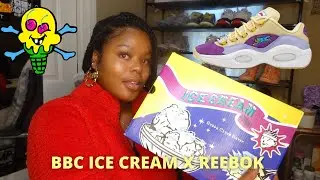 BBC ICE CREAM X REBOOK QUESTION LOW SNEAKER REVIEW | UNBOXING + ON FOOT TRY-ON | Victoria Ashantí