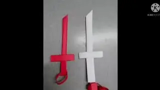 How to make a paper sword || DIY mini paper 🗡️⚔️