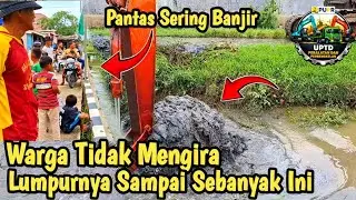 Warga Tidak Mengira Lumpurnya Sampai Sebanyak Ini || Pantas Sering Banjir || Normalisasi Kali