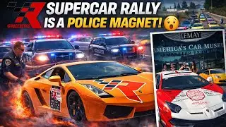 , Daily Driven Exotics Damon Fryer is a Cop Magnet, Racexotics Supercar Rally Day1