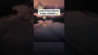 Call of duty movie trailer leaked #paramount #callofduty #trailer #leaks #cod #bo7 #bo6 #mwz #lol