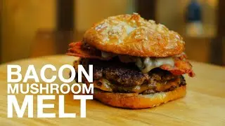 HOMEMADE BACON MUSHROOM MELT