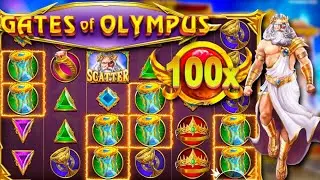 TOP 5 EXTRA BRILLIANT INSANE WIN! on GATES OF OLYMPUS 🎰 RECORD WIN🤑#CASINO #JACKPOT #SLOTS