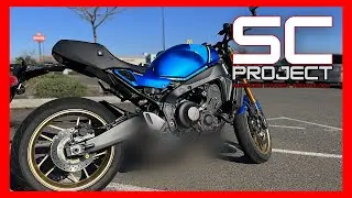 Is sc project exhaust TOO LOUD!? - 2023 Yamaha XSR900