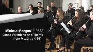 Michele Mangani: Dance Variations on a Theme from Mozart&rsquo;s K 581 &middot; Clariphonics 2026
